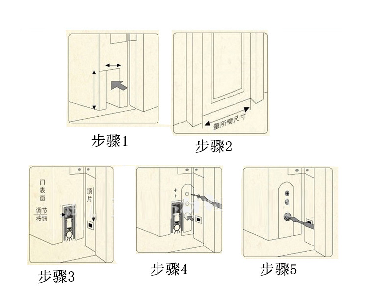 樂朗五金RDA-31C(U2) 鋁合金門底防塵器