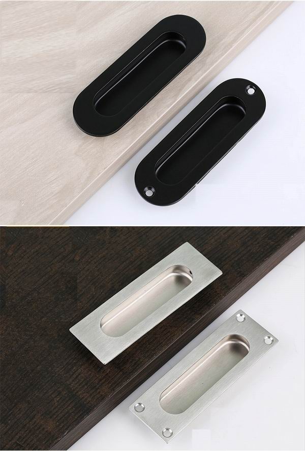 Stainless steel 304 Square Flush Pull for sliding door