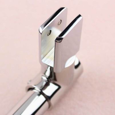 Frameless Stainless steel Fixed Panel Shower Door Stabilizer Support Bars