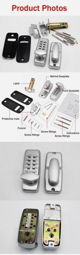 password mechanical door lock